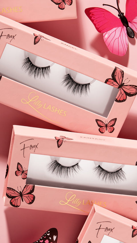 New! LILY LASHES - BUTTERFL'EYES (HALF LASHES)