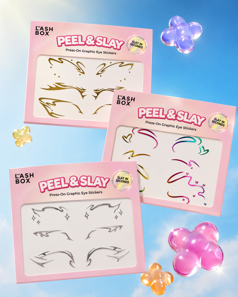 PEEL & SLAY™ Press-On Graphic Eye Stickers